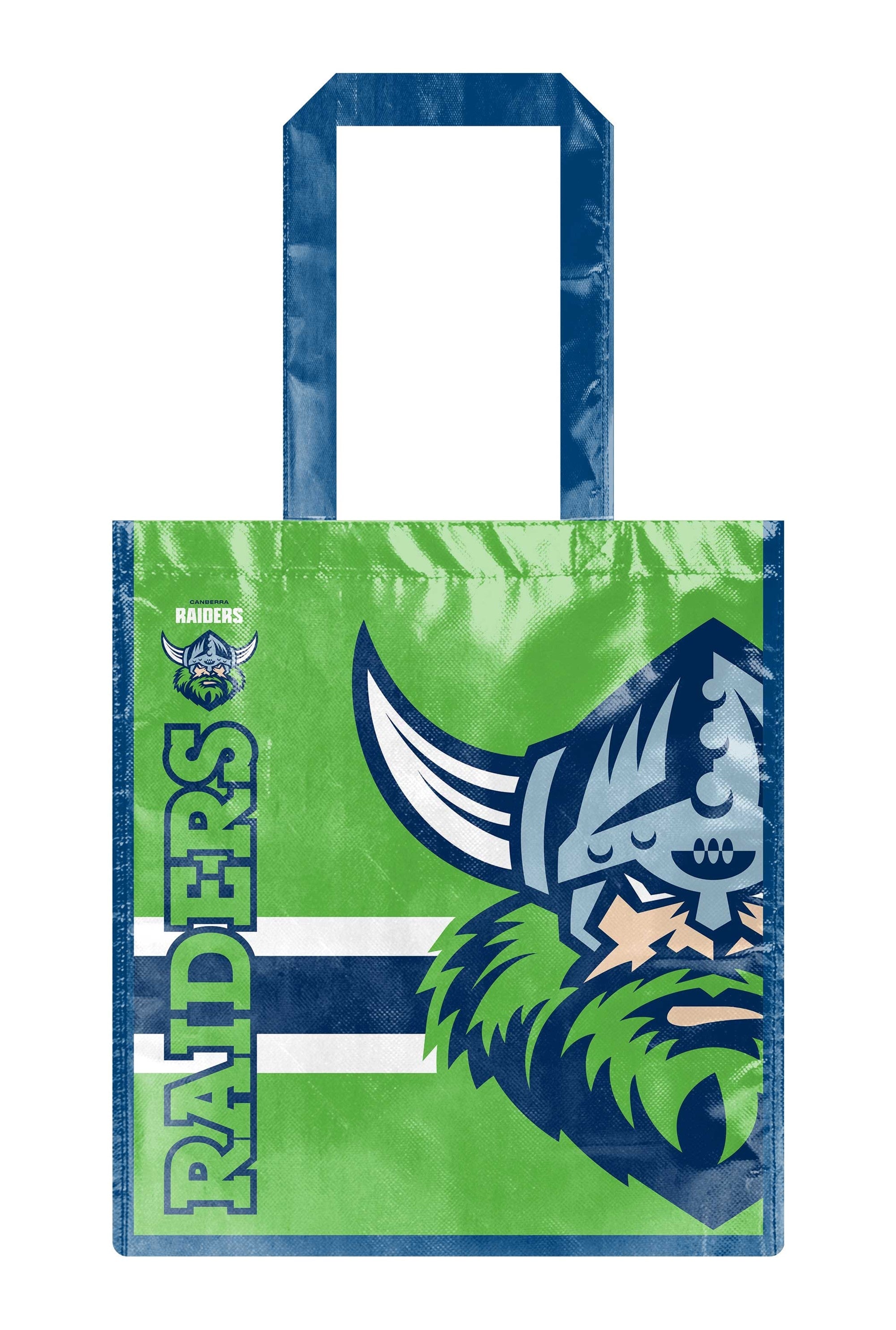 NRL Canberra Raiders Laminated Bag Shopping Gift - Reusable High Quality