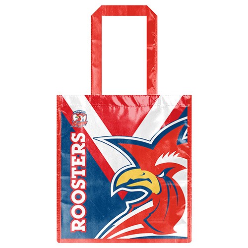 NRL Sydney Roosters Laminated Bag Shopping Gift - Reusable High Quality