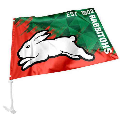 NRL South Sydney Rabbitohs - Car Flag - 49cm x 30cm
