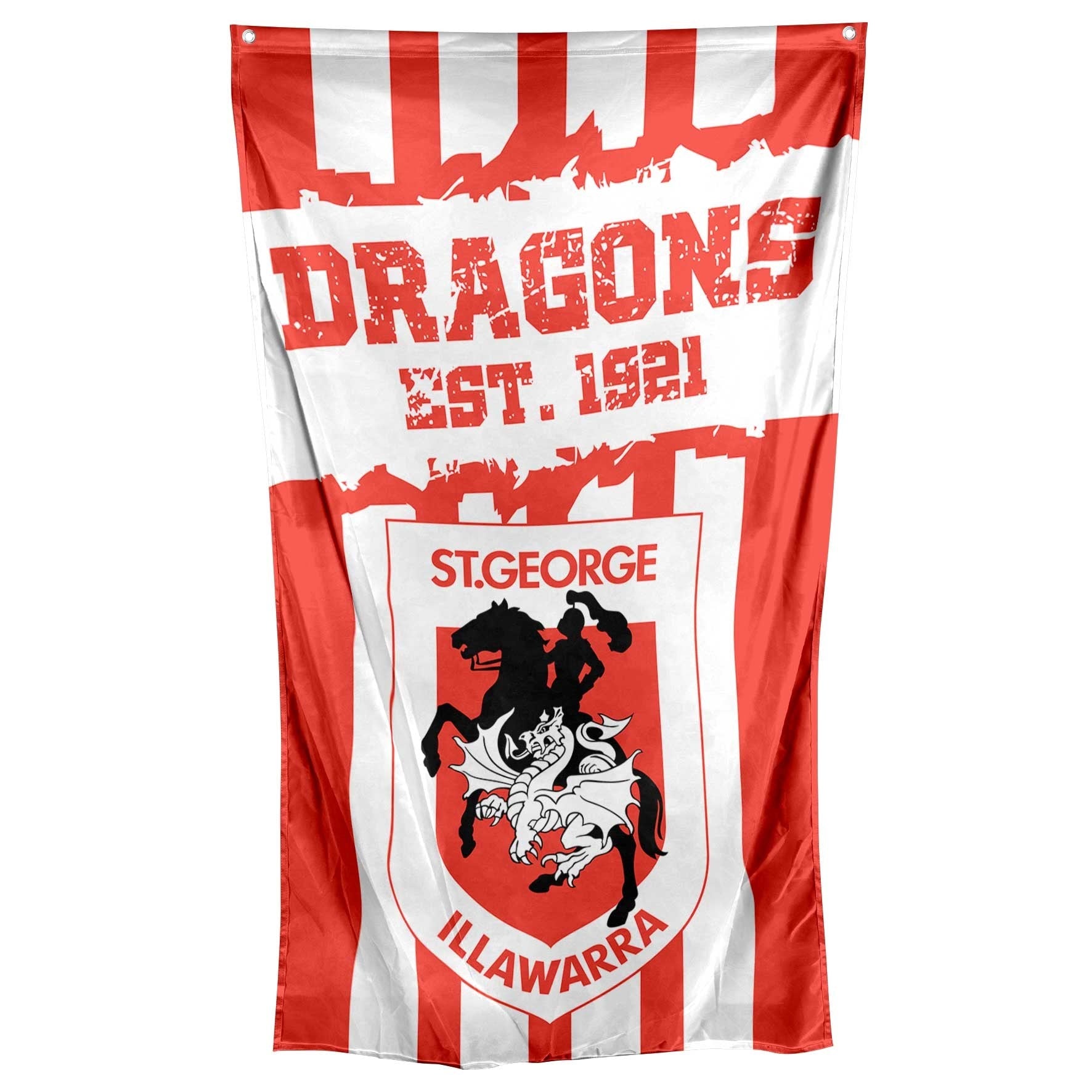 NRL St George Illawarra Dragons Cape/Wall Flag - 90cm x 150cm