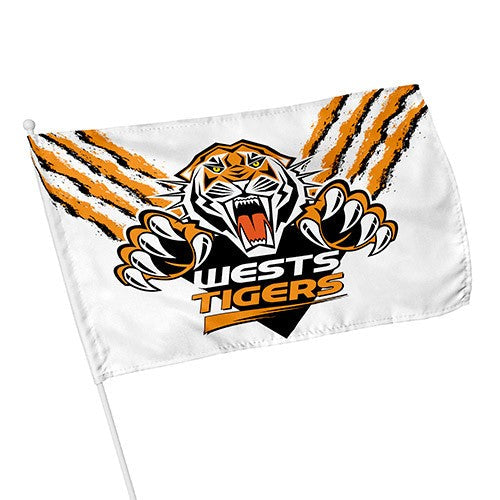 NRL Wests Tigers - Kids Flag - 48cm x 30cm